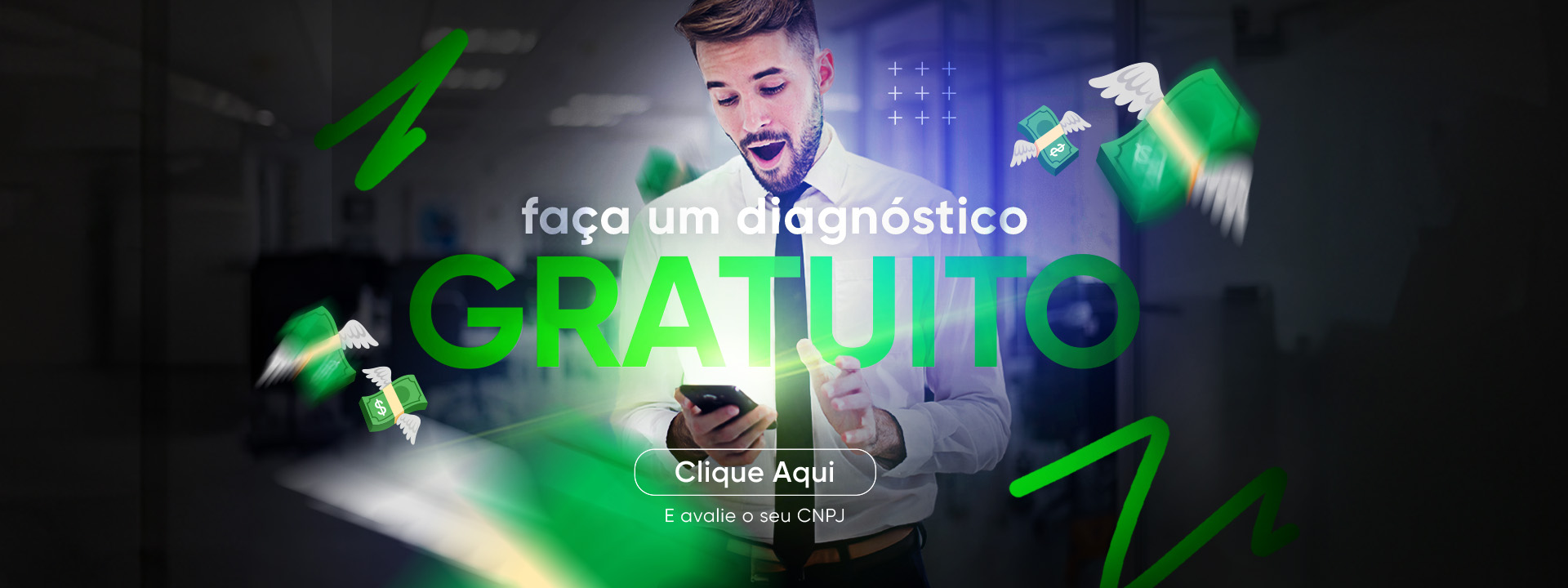 Banner Faça um diagnóstico GRATUITO