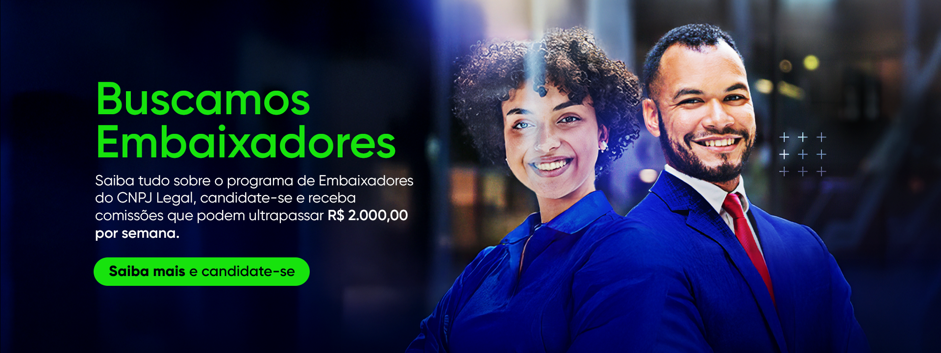 Banner Seja um Embaixador do CNPJ Legal