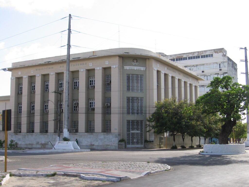Edifício do Ministério da Fazenda em Natal em fotografia de arquivo de2007.